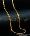 long chain, daily use chain, gold plated chain, gold covering chain with price, micro plated chain, simple chain,1gm gold plated jewellery online