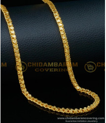 CHN265 - 24 Inches South Indian Jewellery Heart Model Women's Long Chain Designs