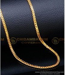 CHN284 - New Model Light Weight Thin Gold Plated Chain for Ladies