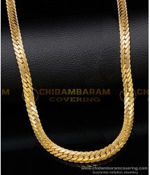 CHN292 - Trendy Thick Long Gold Plated Artificial Gold Chain for Men