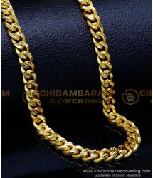 CHN294 - Gold Plated with Guarantee Thick Long Chain for Men
