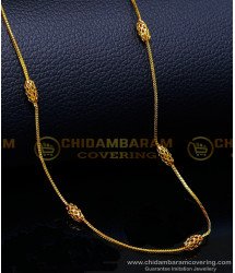CHN297 - Latest Daily Use Fancy Gold Chain Designs for Ladies