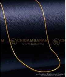CHN303 - Thin Daily Use Simple Gold Chain Designs for Ladies