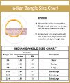 BNG288 - 2.6 Size Indian Bridal Gold Look Designer Broad Bangle Designs Gold Plated Jewellery