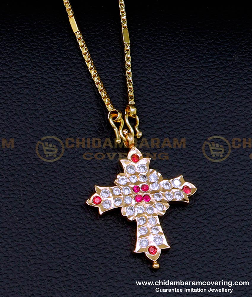 cross pendant for women, gold cross pendant for men, gold cross pendant for men, gold plated cross pendant,1 gram gold cross pendant