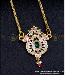 DLR197 - New Model Gold Plated Women Impon Dollar Chain Designs 