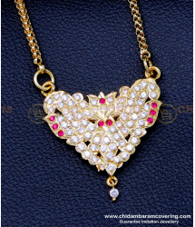 DLR236 - Impon Pendant Chain Gold Plated Jewellery Online Shopping