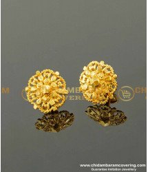 ERG088 – Traditional Gold Plated Daily Wear Stud Designs For Women Online