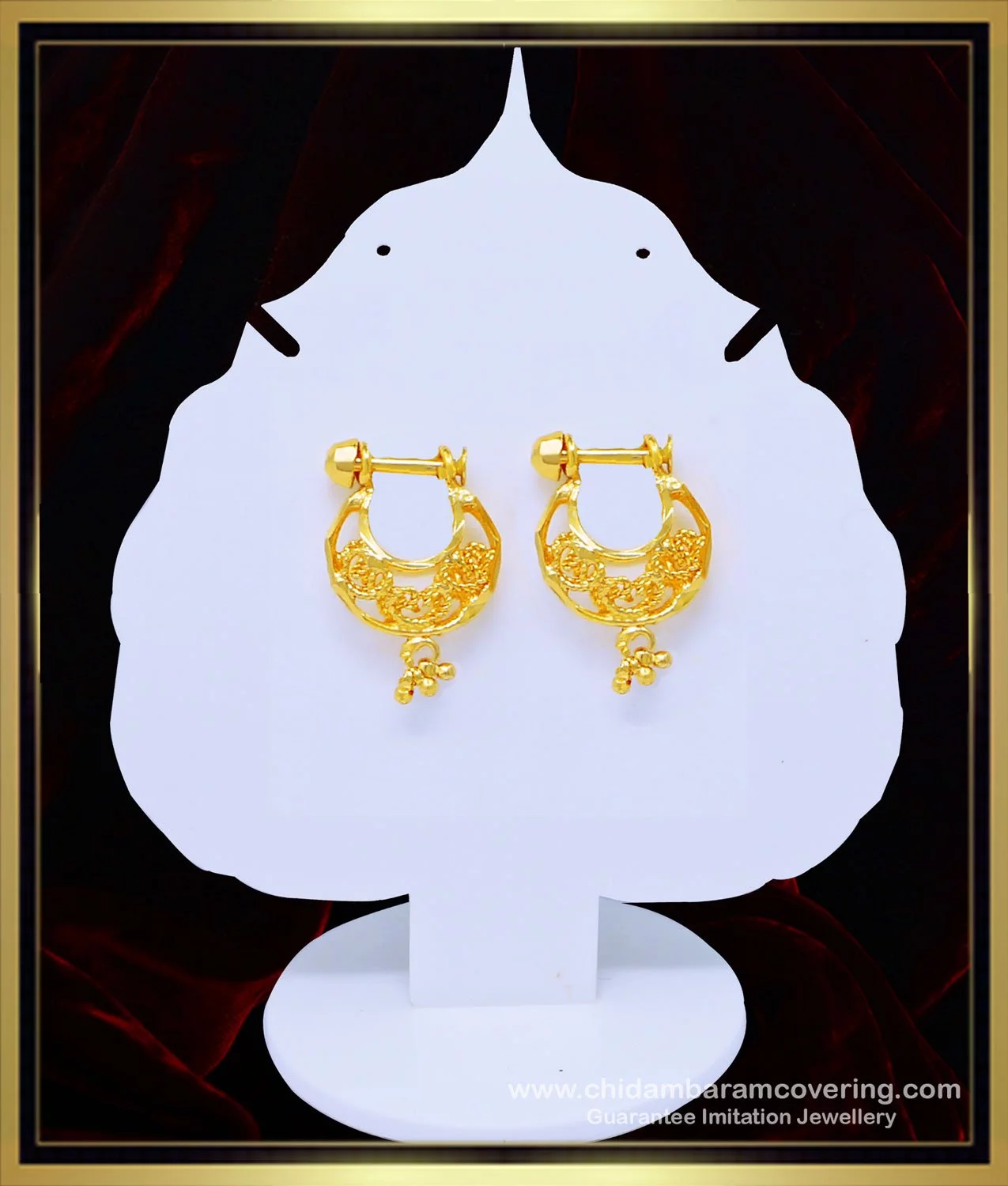Gold Pearl Big Hoop Earring Buy Gold Pearl Big Hoop Earring Online Cheap  Jhumka Earrings Online Shopping Earrings  Shop From The Latest Collection  Of Earrings For Women  Girls Online Buy