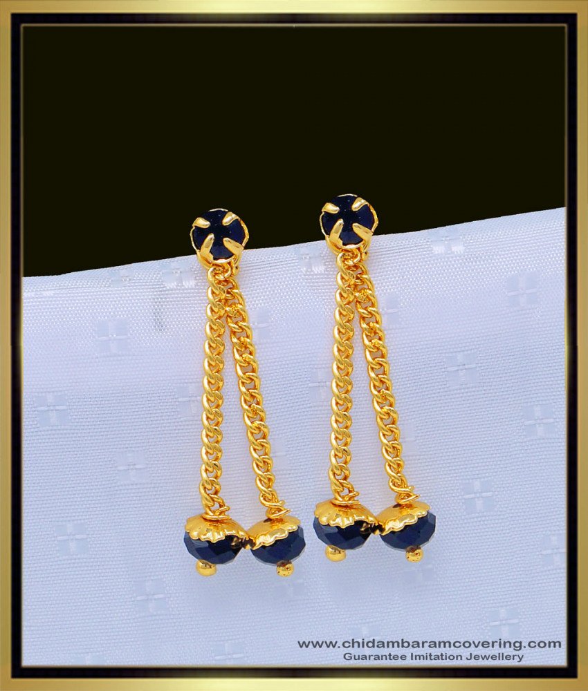 one gram gold jewellery, gold plated earring, crystal earring, 3 line earring, coral earring, pearl earrings,
