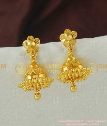 ERG112 - Traditional South Indian Jimiki Earrings Design for Women Online