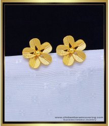 ERG1129 - Beautiful Flower Design Daily Wear Studs Earring for Women Micro Plating Jewelry
