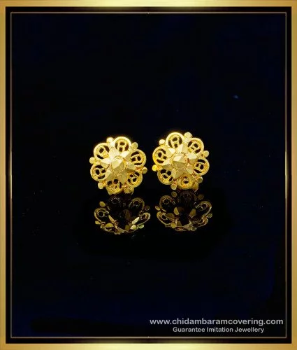 Flipkart.com - Buy oh wow 1 gram gold women studs earrings combo pack of 2  Copper, Alloy Stud Earring, Jhumki Earring Online at Best Prices in India
