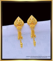 ERG1193 - Gold Plated Daily Wear Light Weight Earrings for Women 