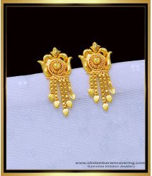 ERG1195 - Buy Earrings for Women Gold Design Daily Use Small Earrings 