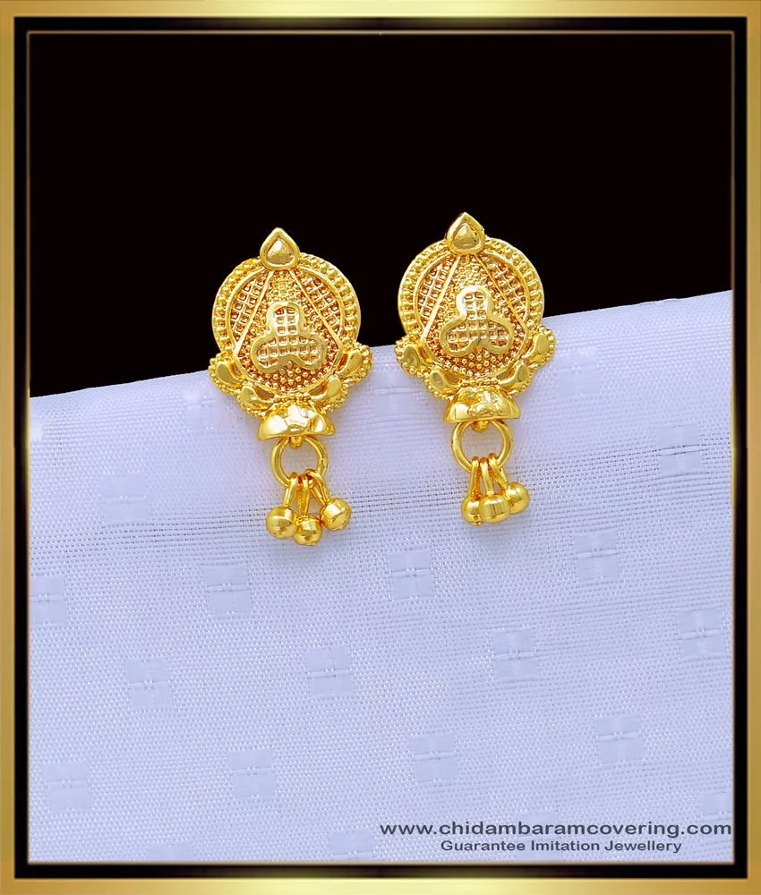 Details 240+ earring style gold latest