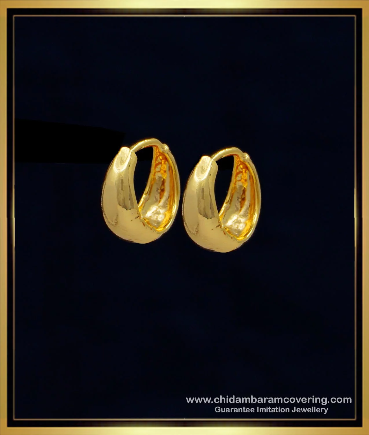 Buy Chidambaram Covering Gold Plated Baby Earrings Small Hoop Earrings for  Kids