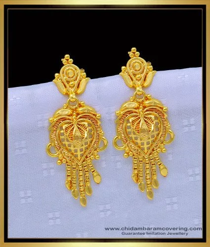 unique style butta | Gold earrings designs, Gold earrings models, Gold  fashion necklace