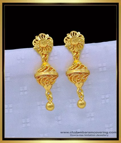 Golden Blossom Bali Earing - Arundhati Jewellers