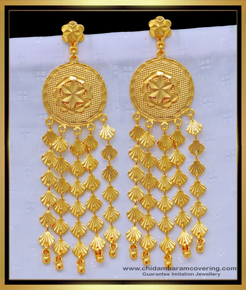 dangle earrings, thodu design, kammal, stud, kal thodu, gold kammal, big size earrings, 
