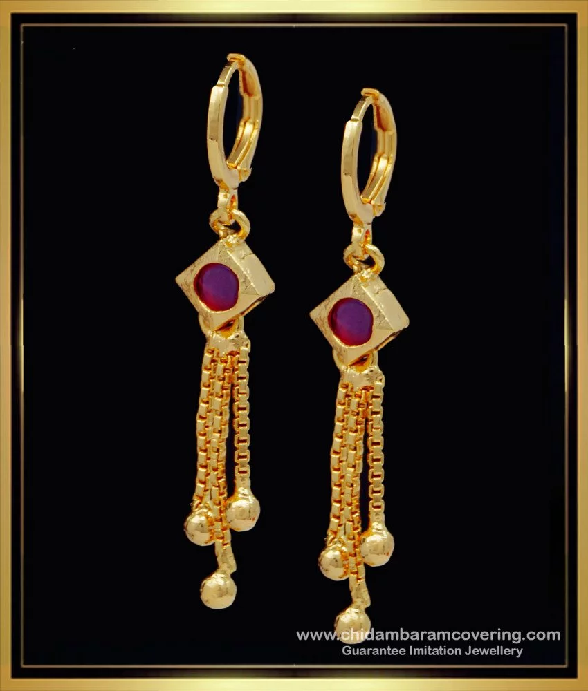 Buy Dollish Gold Hoop Earrings 22 KT yellow gold 376 gm  Online By  Giriraj Jewellers