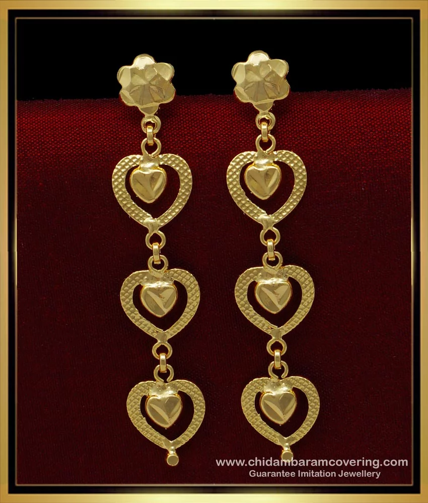 Huitan Silver Color/Gold Color Heart Shaped Stud Earrings for Women Fashion  Contracted Design Female Love Earrings Fancy Jewelry - AliExpress