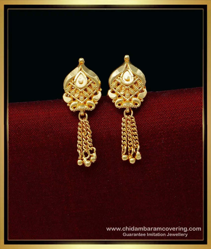Simple Daily Wear Gold Stud Earrings Designs Idea Beautiful Small Size  Gold Stud Collection  YouTube
