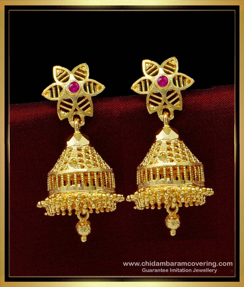  big jhumkas online, traditional jhumkas online, Big Jhumkas for wedding, gold jhumka, kan ka jhumka, jhumka earrings gold, jhumka earrings, 