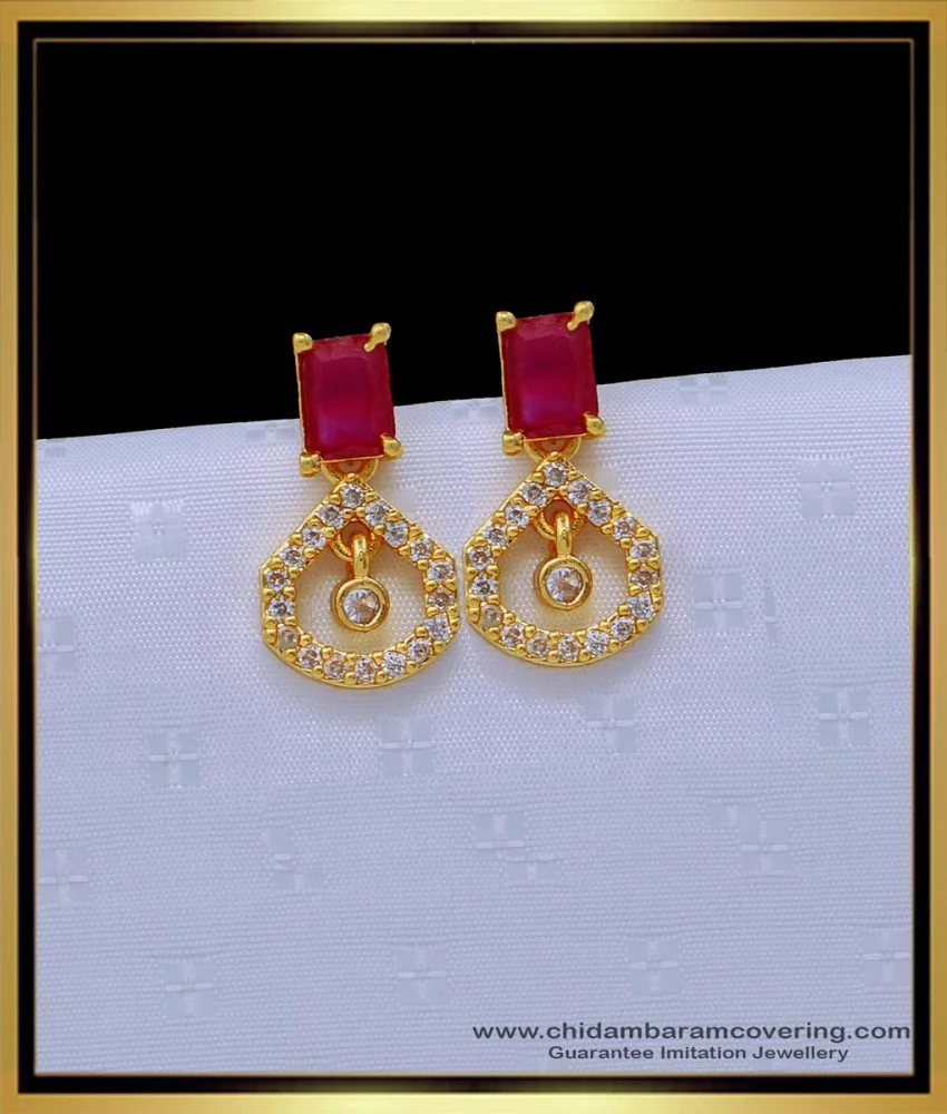 Stylish Trendy Fashionable New Design Round Gold Earring For Ladies at  35000.00 INR in Tarn Taran | D.r Jewellers