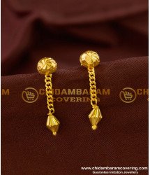 ERG149 - Daily Wear Hanging Drops Earrings Guarantee Jewellery Baby Earrings Online 