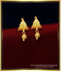 ERG1522 - Cute Light Weight Gold Design Baby Girl Earrings Gold Forming Jewellery 