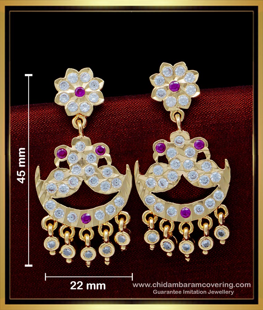 Impon Earrings designs, Impon stud Earrings, Impon kammal, Impon Jhumkas, impon earrings online shopping, impon earrings price,