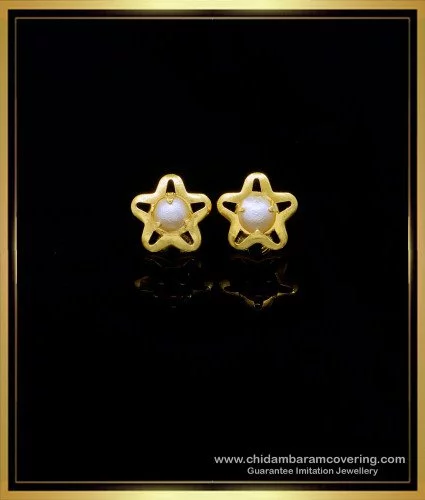 Simple Gold Earrings - By Jewellery Hat - Fashion Jewellery February 2023 - Simple  Gold Earrings at Rs 1099.00 | सोने की बालियां - Jewellery Hat, Meerut | ID:  2850177060855