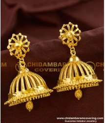 ERG156 – Gold Plated Large Umbrella Jhumkas For New Brides 