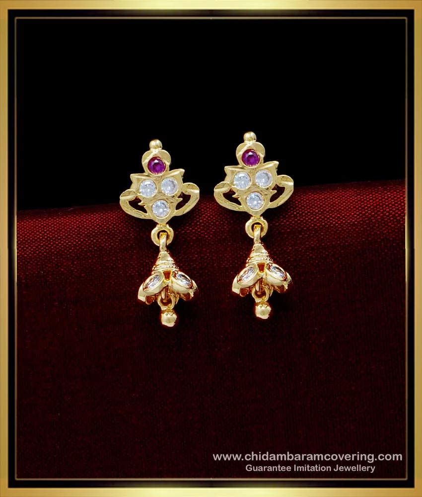 Buy Kids Gold & Diamond Earrings Online | Kisna