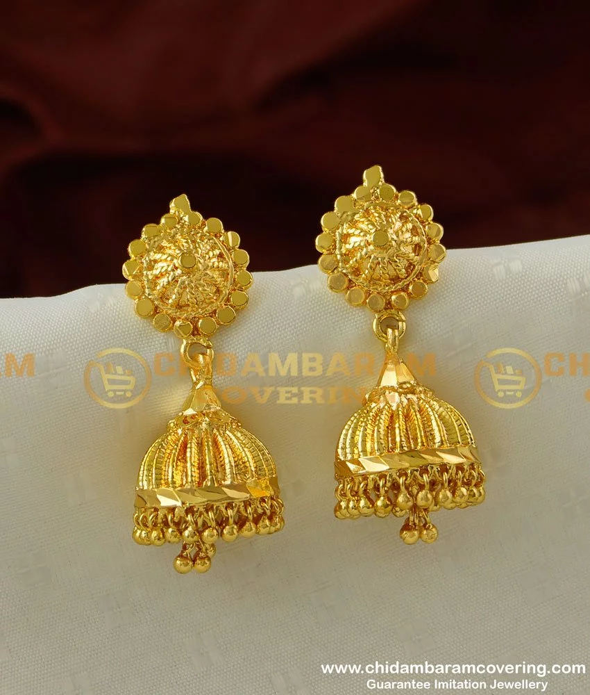 Buy New Jhumka Design Gold Style Umbrella Jhumkas Buy Online