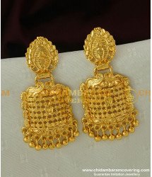 ERG292 - Unique Real Gold Design Heavy Dangler Earring Gold Plated Jewellery Online