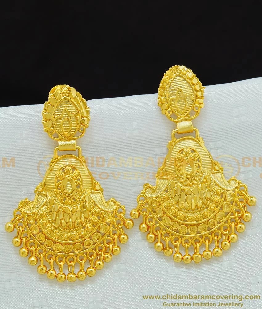 Buy Trendy Ruby Gold Earrings Design Daily Wear One Gram Gold Jewellery  Online