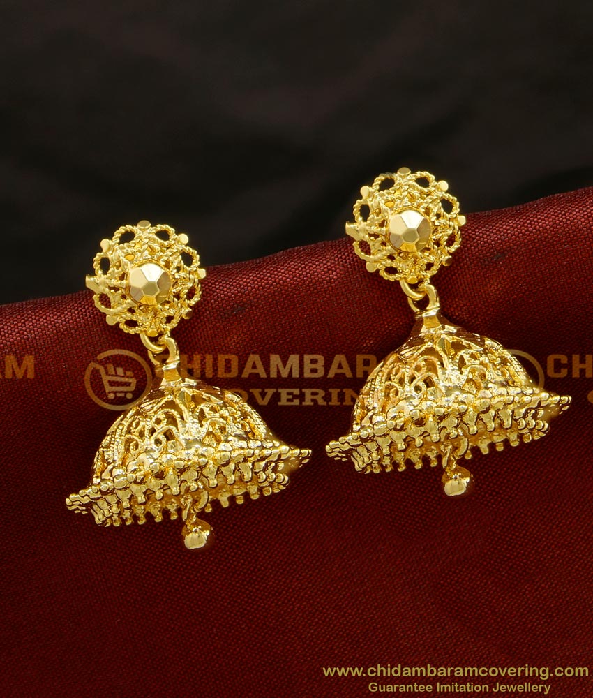 jhumka design gold earrings, bridal gold jhumka design latest, earrings big jhumkas, jhumka big size, big jhumka earrings gold, big jhumkas