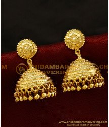 ERG692 - Latest Kerala Bridal Design Big Jhumka Earrings Indian Jewelry Online