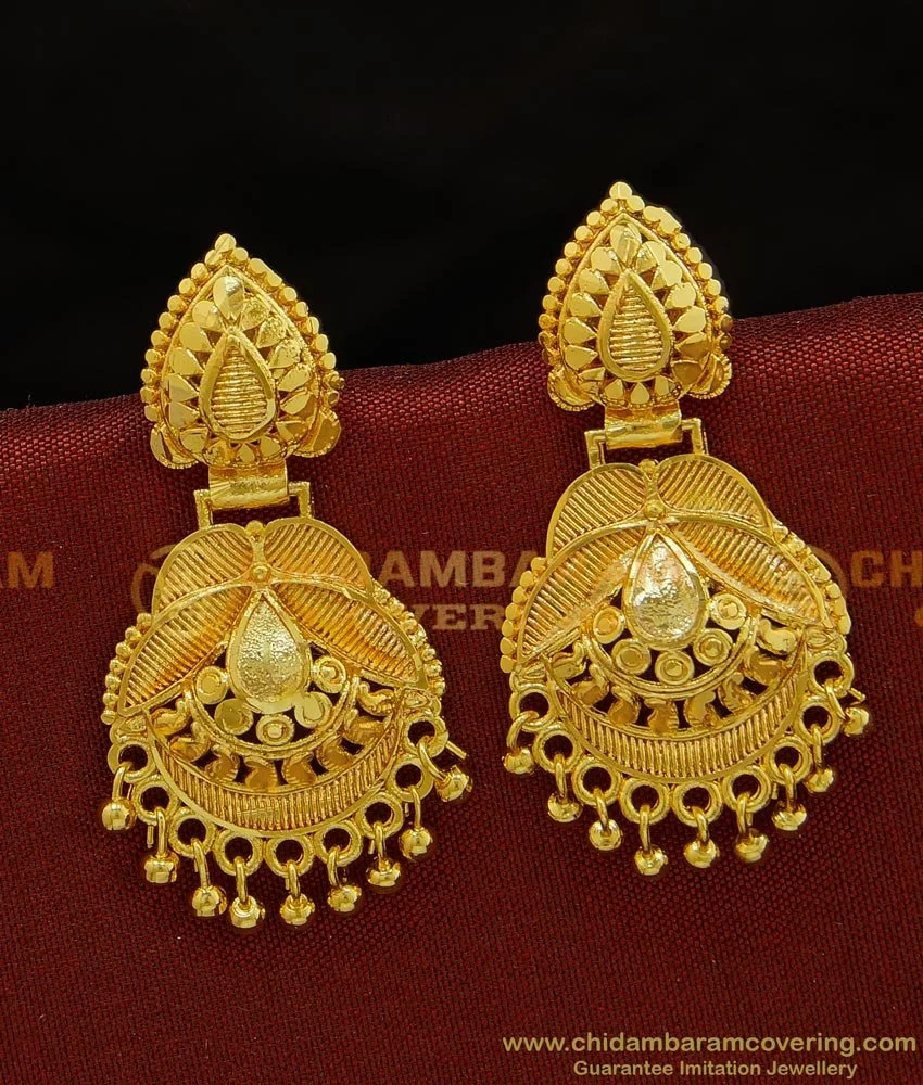 Latest Long Earring Designs/Light Weight Earrings/Daily wear/sharmi  vlogs#gold … | Indian gold jewellery design, Gold earrings models, Bridal  gold jewellery designs