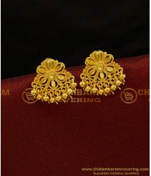 ERG717 - Buy Unique Flower Design Micro Gold Plated Guaranteed Earring for Women