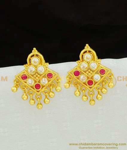 25 Most Attractive Designs of Gold Earrings Collection in 2023