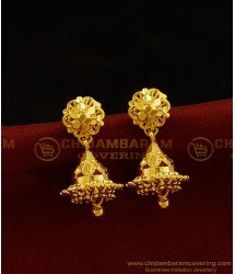 ERG893 - Traditional One Gram Gold Jimiki Thodu Designs Artificial Jewellery Online 