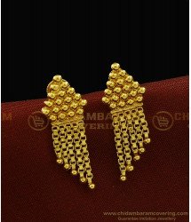 ERG930 - Trendy Small Gold Ear Studs Design Gold Plated Jewelry Buy Online