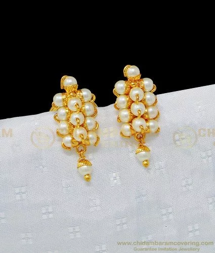 Amber Sceats Kai 24K GoldPlated  Pearl Earrings  The Summit