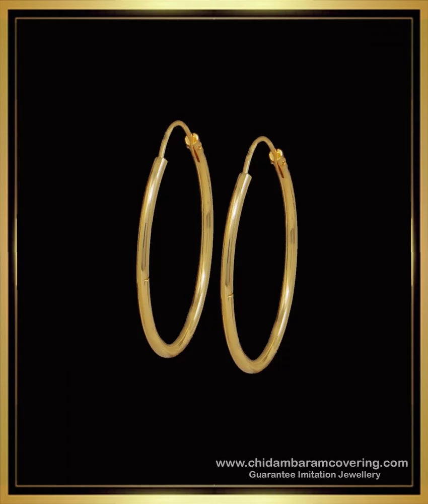14K Yellow Gold Diamond U-Hoop Earrings - Josephs Jewelers