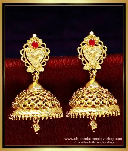 Vimal Jhumka Earrings – SOKORA JEWELS