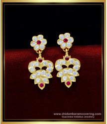 ERG1616 - One Gram Gold Plated Daily Use Impon Thodu Earrings