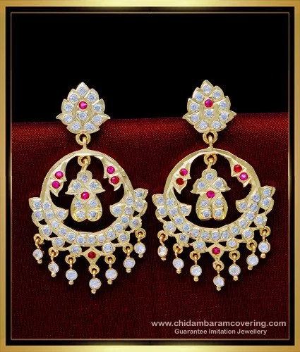 Buy Women's Crystal and Stone Embellished Earrings Online | Centrepoint Oman